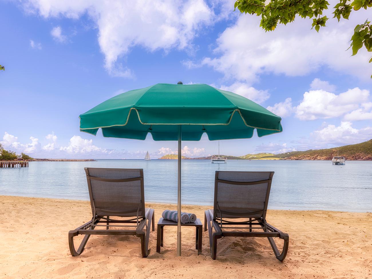 Beachfront Lounge Area